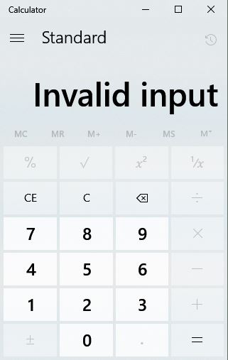 Windows calculator does not accept it's own copied text as input-1.jpg