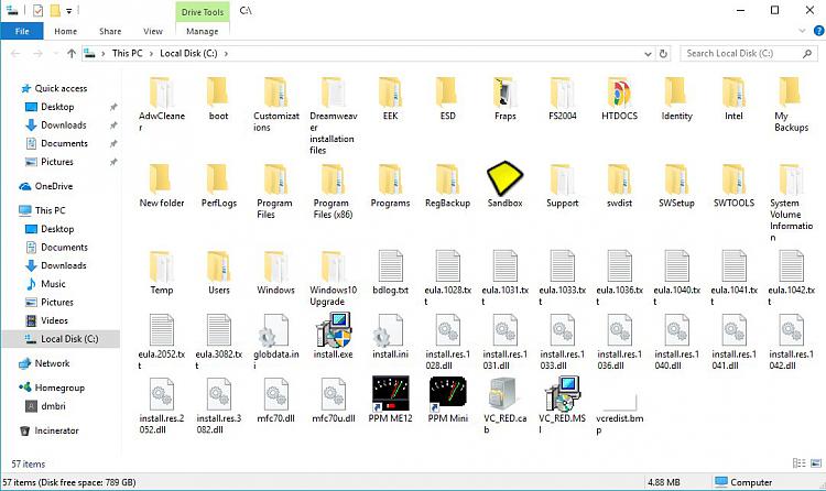 SpinRite won't work.-hidden-folders-not-shown.jpg