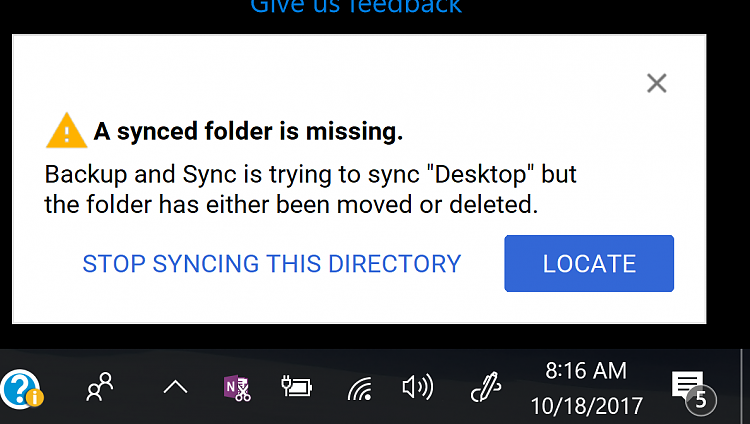 Help!  Error after updating: Synced folder is missing-error-after-update.png