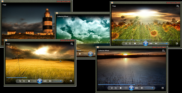 windows media player ambience visualization download