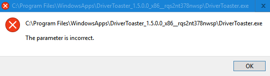 What is Driver Toaster, and why is it giving this error message?-x0.png