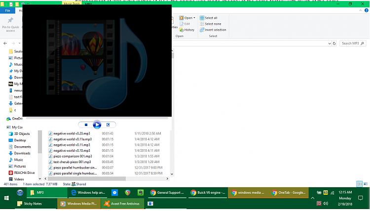 Windows Media Player Rich Preview Handler Issue Windows 10 Forums