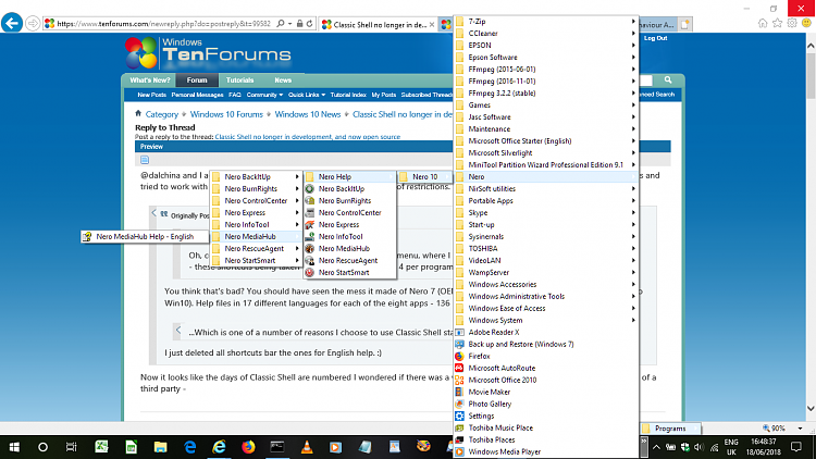 Classic Shell no longer in development, and now open source-start-menu-toolbar.png