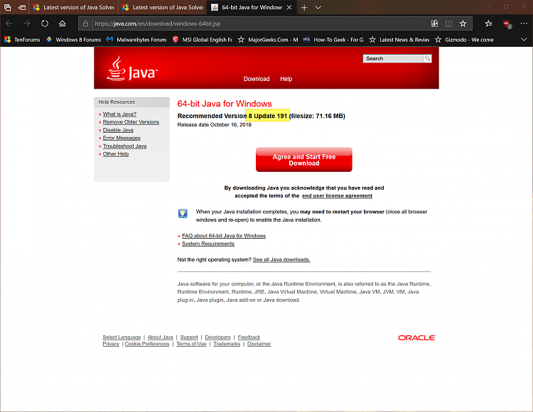 Download windows java 10 for Java 32