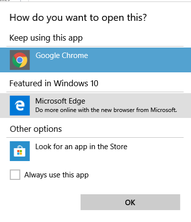 How do I stop getting a Which App dialogue box ?-chrome-edge.png