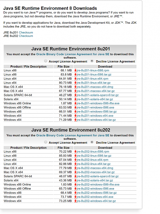 most recent version of java