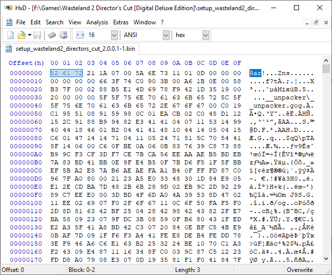 edit contents of bin file