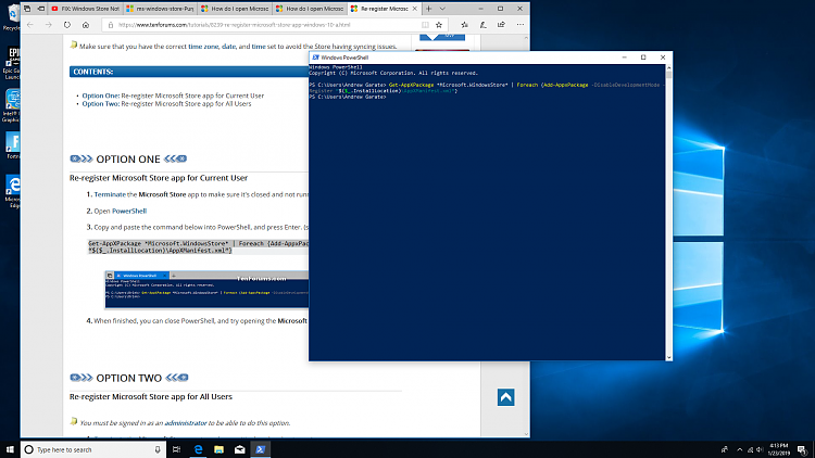 How do I open Microsoft store with error ms-windows-store:PurgeCaches-screenshot-1-.png