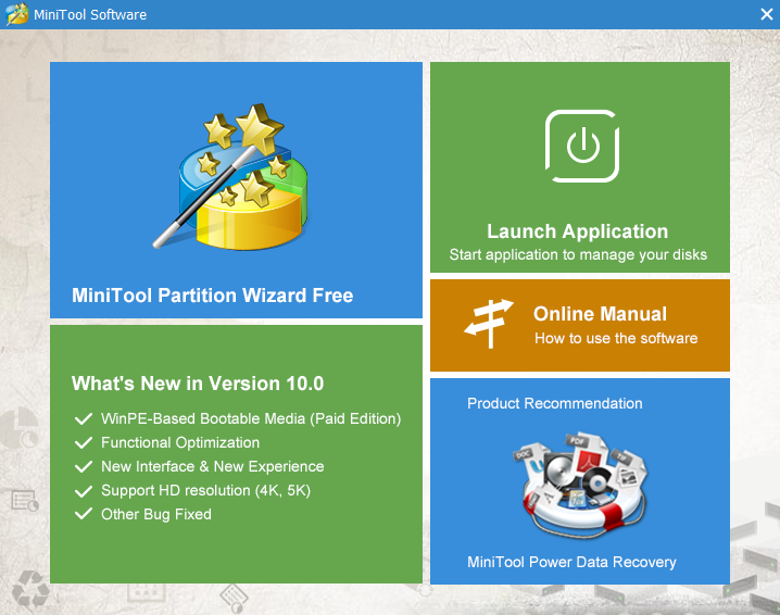 New MiniTool Free Partition Wizard Version 11 Available-mtpw10splashscreen.png