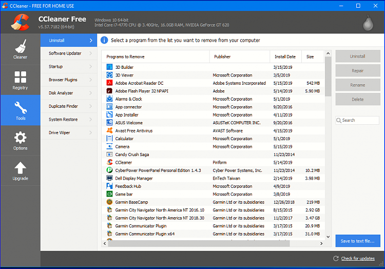 Latest CCleaner Version Released-easy-clean-gone.png