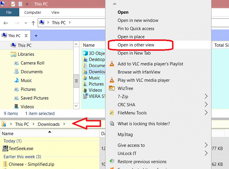 how to go to parent folder in cmd