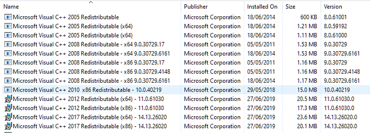 Microsoft Visual C++ 2008 SP1 and 2010 SP1 for Windows 10-image.png