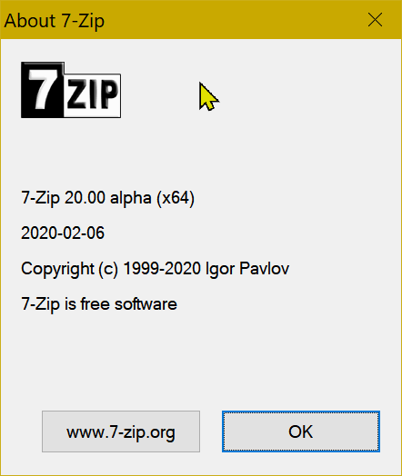 Latest 7-Zip Update Solved - Page 11 - Windows 10 Forums