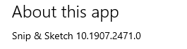 Snip &amp; Sketch is missing single window mode.-image.png