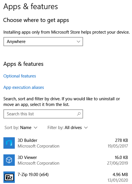 "Choose where to get apps from" feature missing in Windows 11 Advanced App Settings