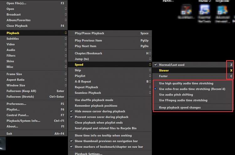 A player where I can speed up video without audio pitch change ?-potplayer.jpg