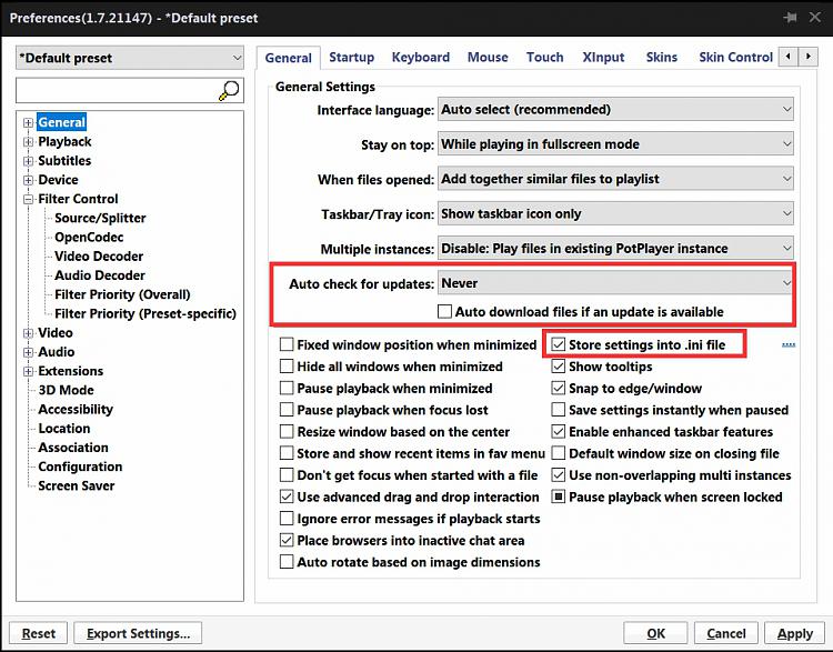 Installing and Configuring MadVR and LavFilters on media players-updates.jpg