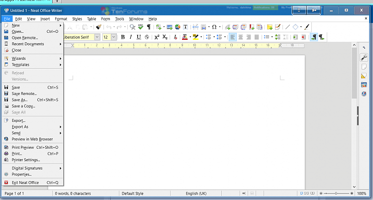 Neat Office (from Store, free) MS Office lookalike - any opinions? Solved -  Windows 10 Forums
