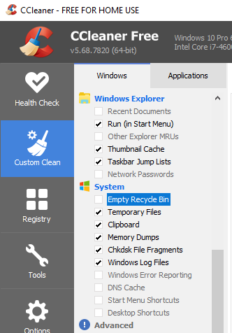 Stop CCleaner from touching the Recycle Bin-image.png