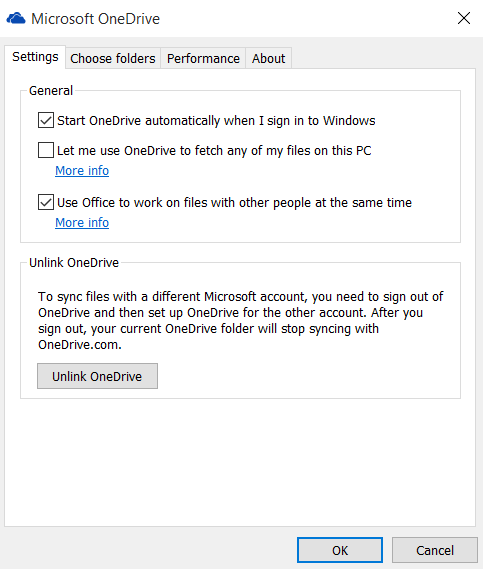 OneDrive Sync Issue-onedrive-settings.png
