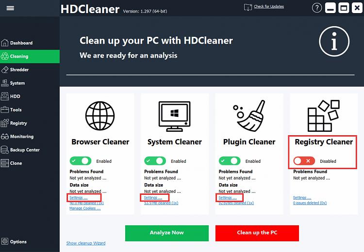 HDCleaner 2.054 instal the last version for ios