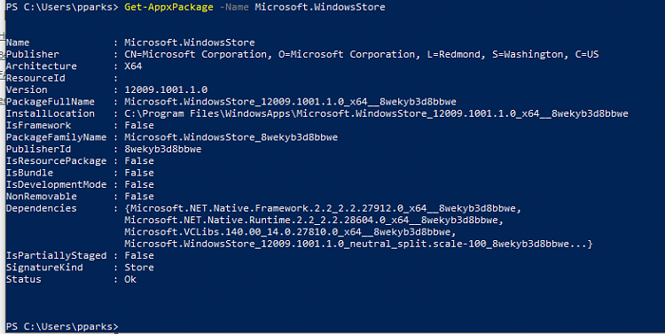 powershell check windows version