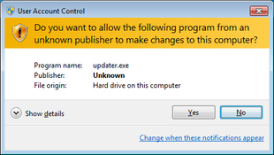 Problem with UAC; Permissions-310px-windows_7_uac.png