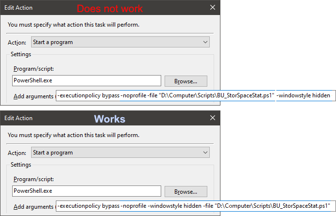 How do I avoid PShell window when I run a ps1 script w/Task Scheduler?-reflect-available-space-alert-ts.png