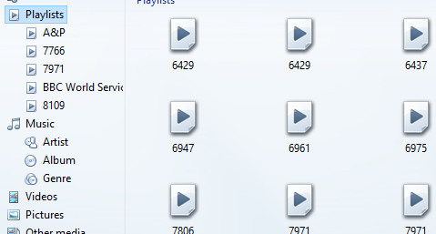 Media player numeric playlists-playlists.png