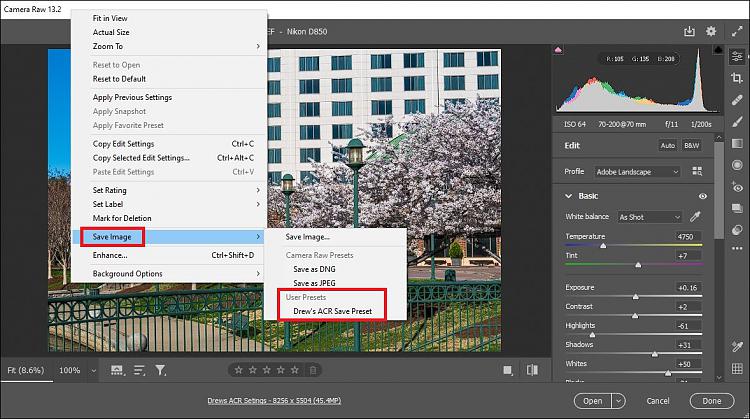Windows Photo Viewer does not show correct colours edited by Photoshop-acr-user-save-presets.jpg