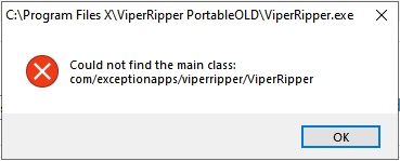 app randomly stopped working &quot;Could not find the main class&quot;-viperripper.png