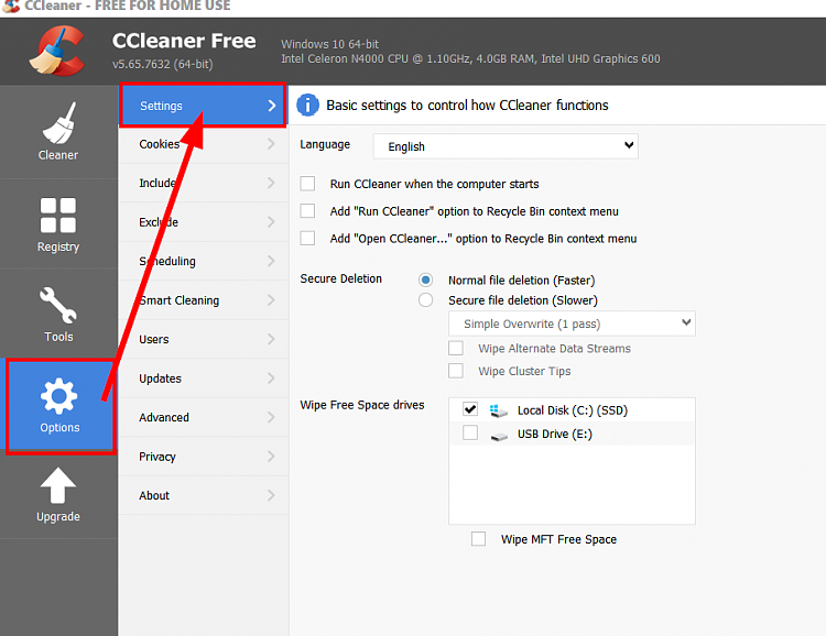 Is Ccleaner safe to use with SSD drive?-ccleaner-settings.png