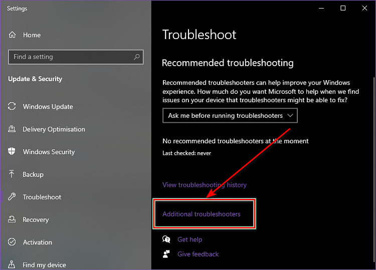 Windows Store sometimes crashes while trying to open it-open-additional-troubleshooters-link-troubleshooting-page.png