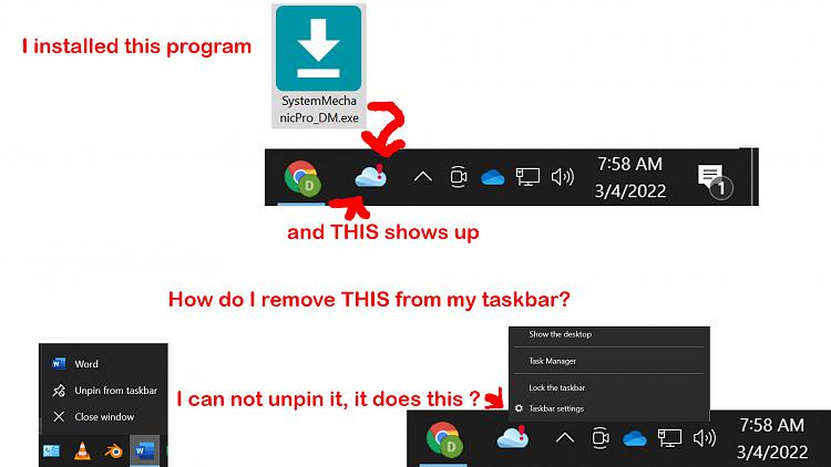 A program installed this on my taskbar, How do I remove it ?-2howtoremove.jpg
