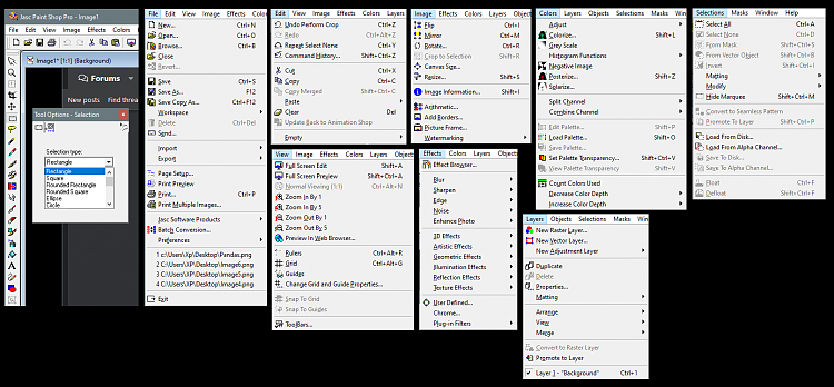 Paint Shop Pro and and and - Windows 10 Forums Paint Shop Pro and and and - Windows 10 Forums