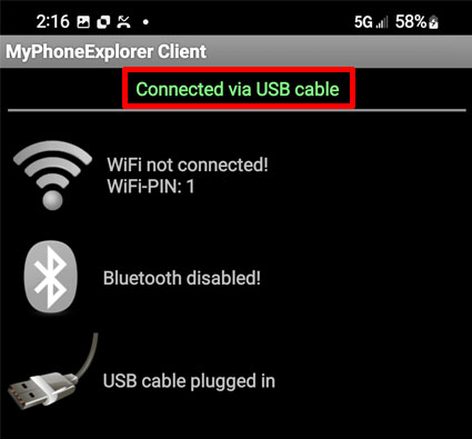 MyPhoneExplorer will not connect Android 12 cellphone (Bluetooth, USB)-3e-usb.jpg