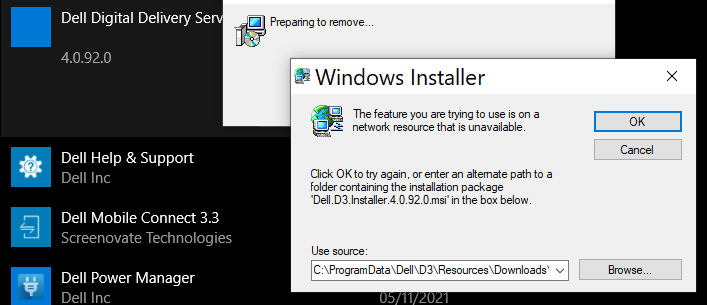 Can't Uninstall Dell Digital Delivery Services Solved - Windows 10 Forums Can't Uninstall Dell Digital Delivery Services Solved - Windows 10 Forums