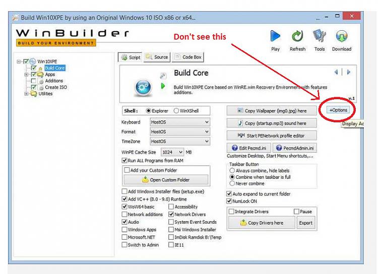 Win10XPE - Build Your Own Rescue Media [2]-build-core-options.jpg