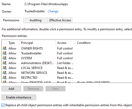 Windows permission error when attempting to run Modern App-screenshot-2022-11-27-133458.png