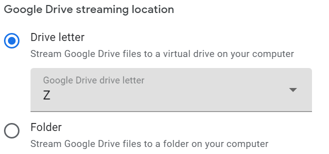Google drive change local folder-folder-must-empty2.png