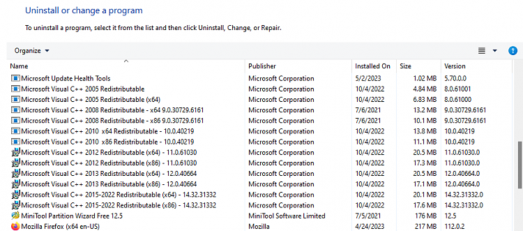 Cannot install/uninstall Visual C++ 2015-2022-image1.png