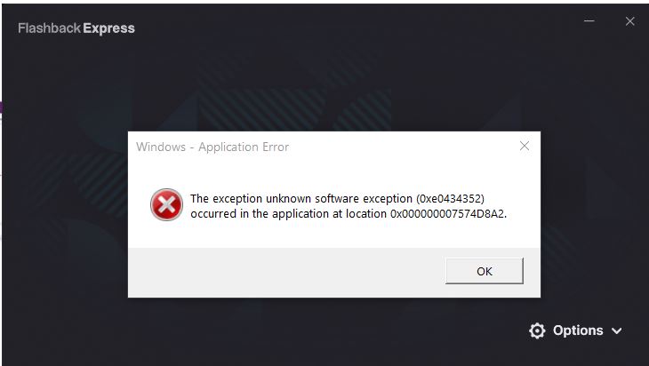 Windows application error (unknown exception)-flashback-express-install-error.jpg