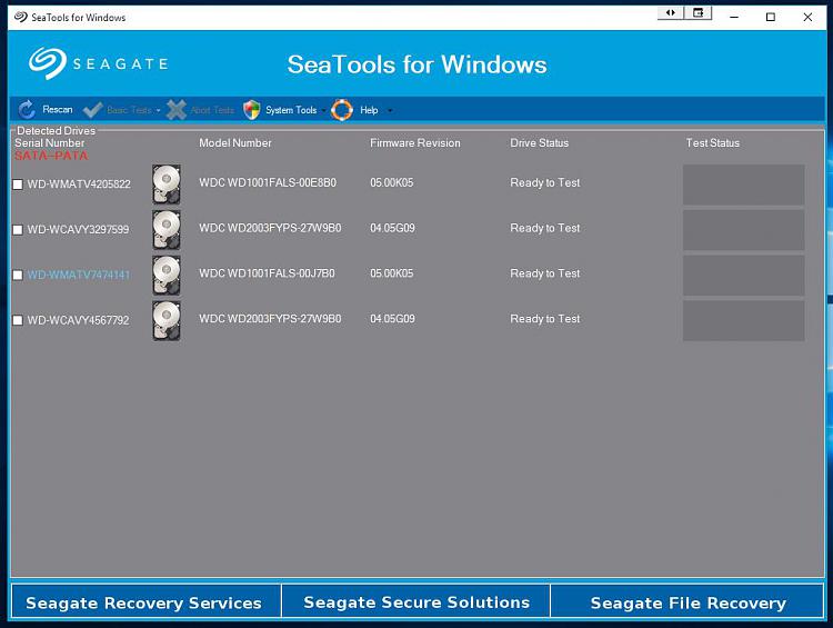 How do I clone a HDD Windows 10 -&gt; windows 7?-seatools-windows-1-drives-detected.jpg