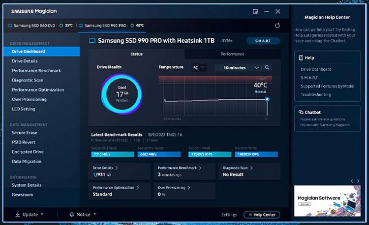 Is Samsung Magician software recommended for cleaning SSDs?-samsung-magician.jpg