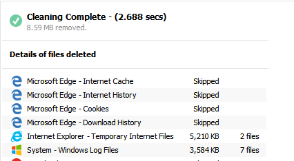 How can I stop CCleaner from skipping cleaning files in Edge?-snip_20151008140738.png