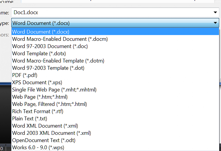 word documents saved as wordpad documents - Windows 10 Forums