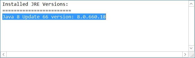 Java instal  Any expert to help resolving &quot;No JVM could be found&quot;-javaversion.png