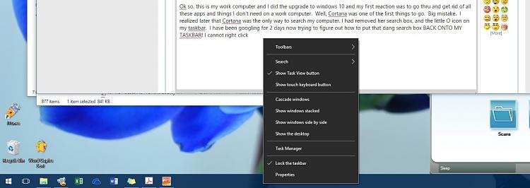 Cannot put Cortana back on my taskbar.... HELP!  I messed up!-screenshot_2.jpg