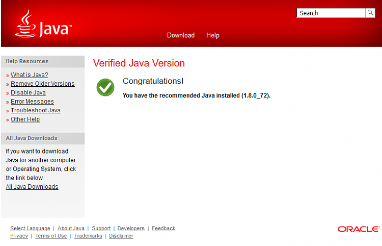 Latest version of Java-screenshot-530-.png