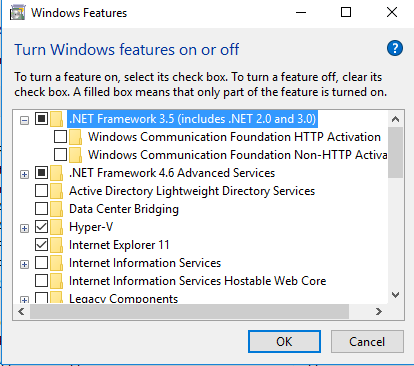 Windows 10 unable to install .NET 3.5-windows-features01.png